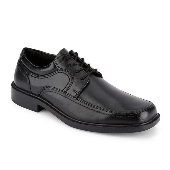 Mens Dockers Manvel Oxfords, Black, Size 9.5W, Wide, NIB - Picture 2 of 7